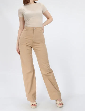 Pantaloni Reserved, maro, XL