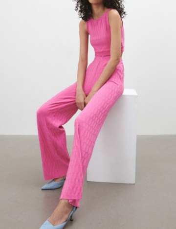 Pantaloni Reserved, roz, M