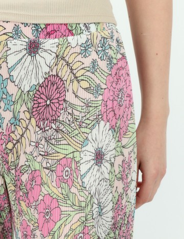 Pantaloni Reserved, floral, M