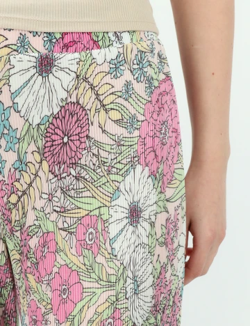 Pantaloni Reserved, floral, M