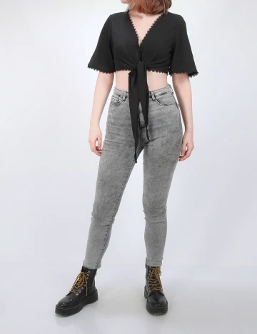 Top SHEIN, negru, M