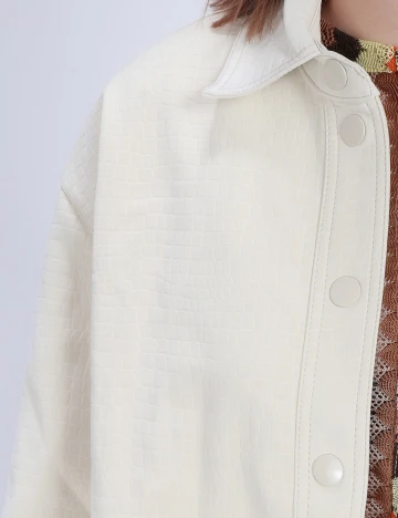 Jacheta Reserved, crem, M