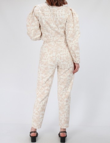 Pantaloni Reserved, crem, S