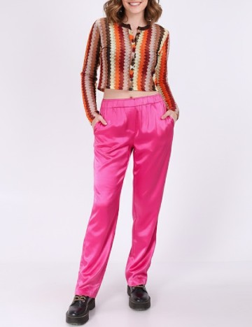 
						Pantaloni Reserved, roz, M