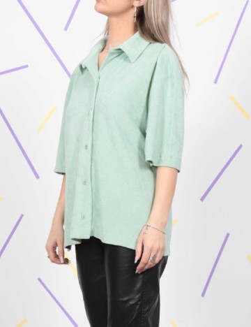 Camasa Reserved, verde, M