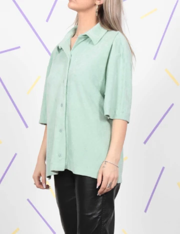 Camasa Reserved, verde, M