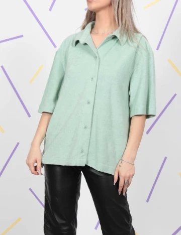 Camasa Reserved, verde, M