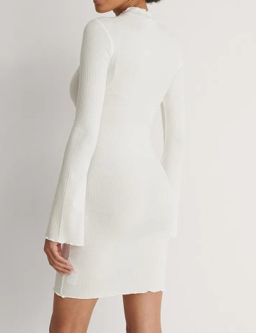 Rochie scurta NA-KD, alb, XL