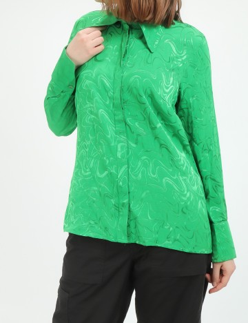 
						Camasa Reserved, verde, S