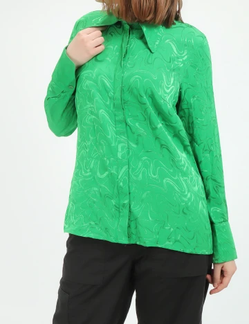 Camasa Reserved, verde, S Verde