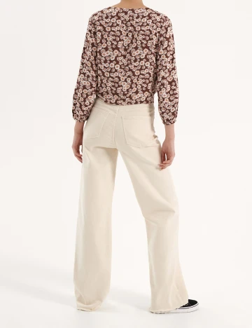 Top House Brand, floral, S Floral print