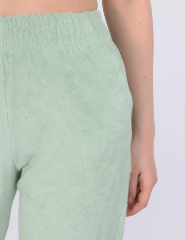 Pantaloni Reserved, verde, XS