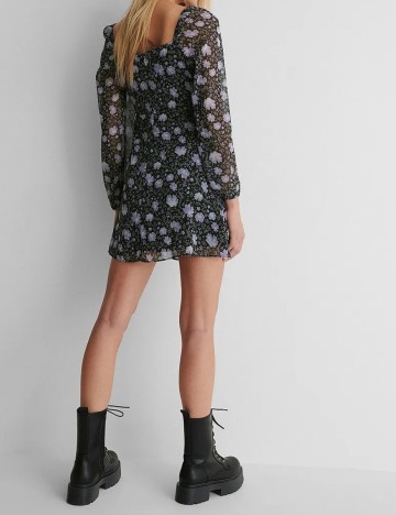 Rochie scurta NA-KD, floral, 40