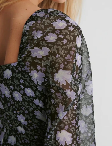 Rochie scurta NA-KD, floral, 40