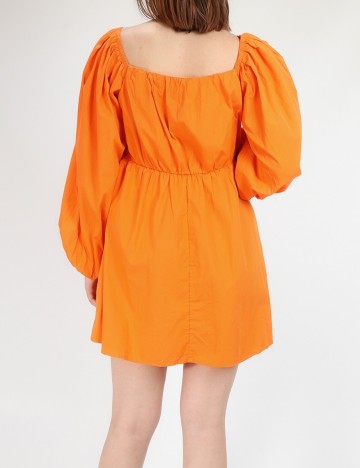 Rochie scurta NA-KD, portocaliu, 34