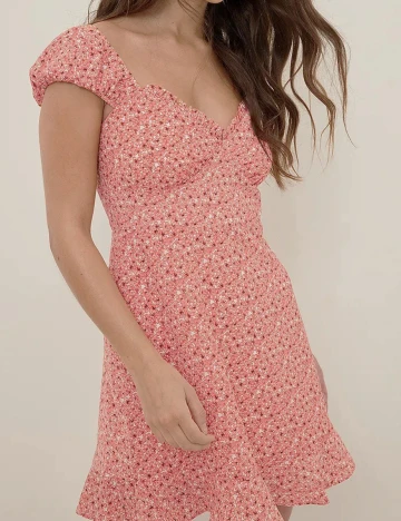 Rochie scurta NA-KD, floral, 32