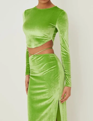 Top NA-KD, verde, XL
