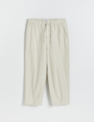 Pantaloni Reserved, bej, M