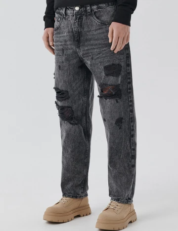 Blugi CROPP, gri, W28/L30
