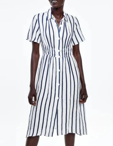 Rochie Zara, alb, L Alb