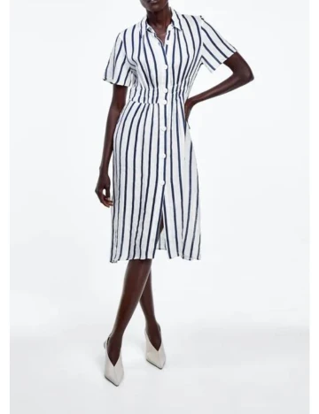 Rochie Zara, alb, L Alb