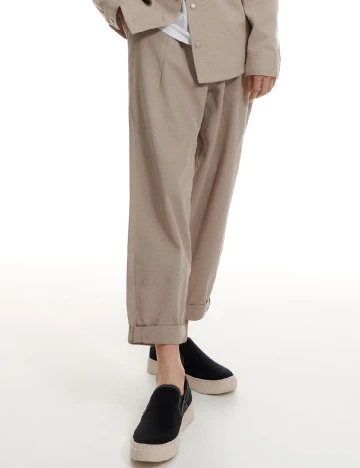 Pantaloni Reserved, maro