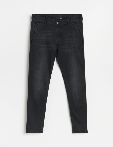 Pantaloni Reserved, negru, 28/32