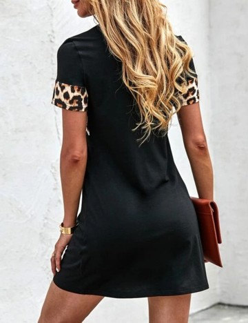 Rochie scurta SHEIN, negru, XL