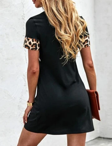 Rochie scurta SHEIN, negru, XL