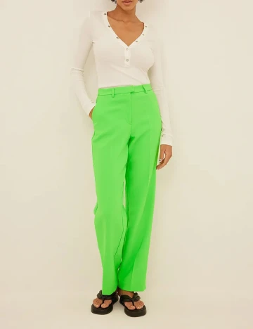 Bluza NA-KD, alb, S