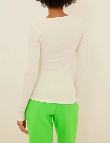 Bluza NA-KD, alb, S