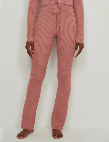 Pantaloni NA-KD, roz, L
