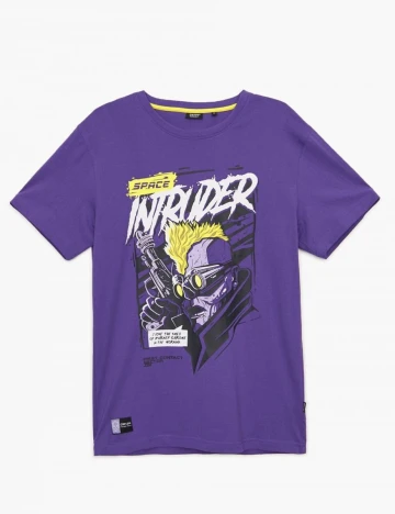 Tricou CROPP, mov, M