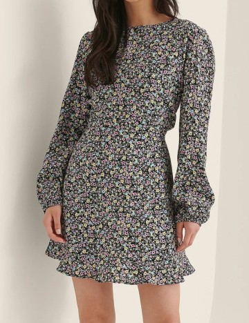 Rochie scurta NA-KD, floral, 32