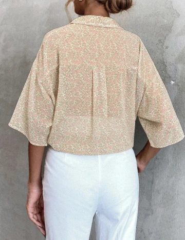 Camasa SHEIN, floral, L