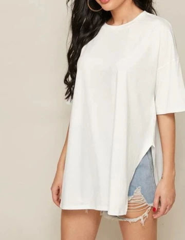 Tricou SHEIN, alb, XL Alb