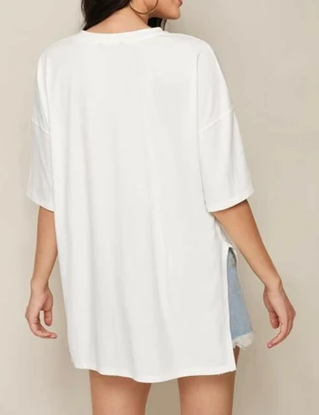 Tricou SHEIN, alb, XL Alb