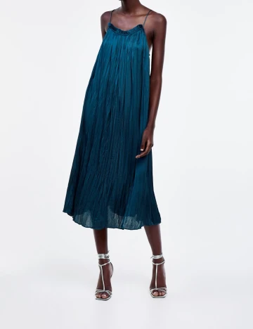 Rochie Zara, albastru, L