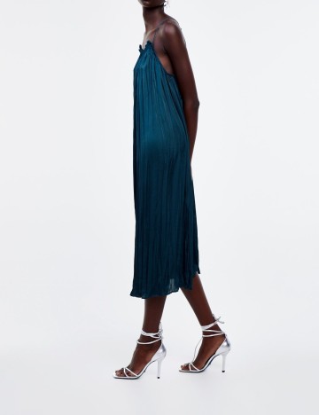 Rochie Zara, albastru, L