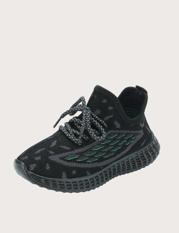 Adidasi Shein Kids, negru, 33