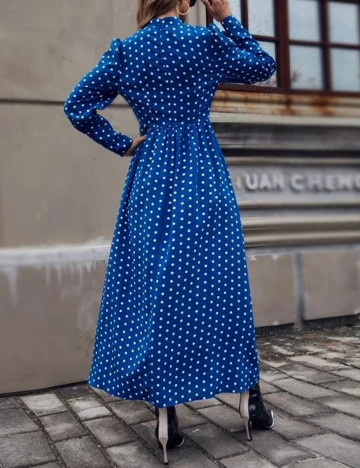 Rochie lunga SHEIN, albastru, M