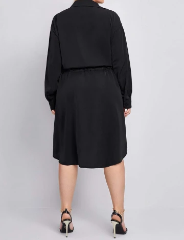 Rochie scurta SHEIN CURVE, negru, 1 XL Negru