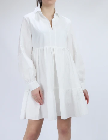 Rochie scurta SHEIN, alb, XS