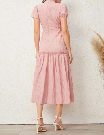 Rochie medie SHEIN, roz, XXL