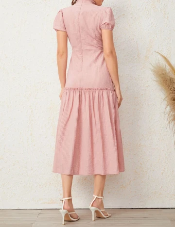 Rochie medie SHEIN, roz, XXL