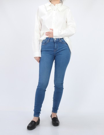 
						Blugi Vero Moda, albastru