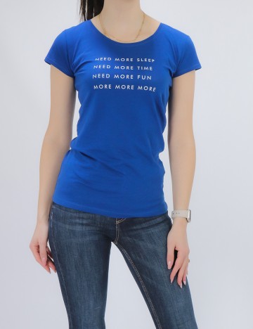 Tricou Sinsay, albastru, M