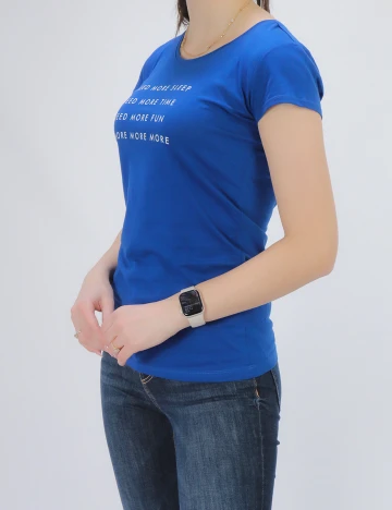 Tricou Sinsay, albastru, M