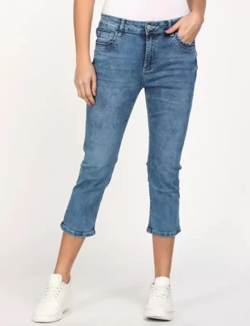 Blugi Zabaione, albastru denim, 38