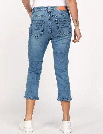 Blugi Zabaione, albastru denim, 38